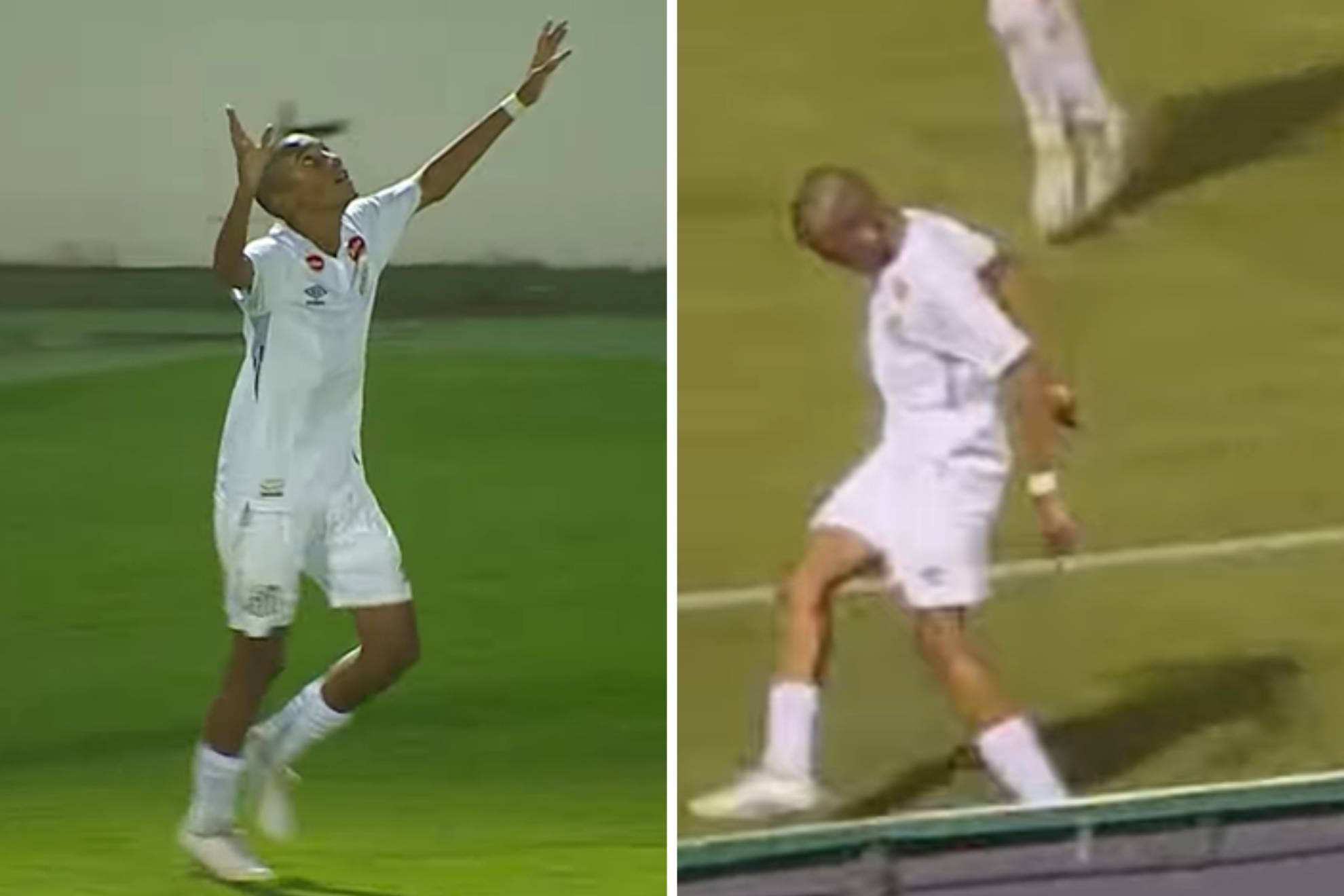 在对阵曼联 在对阵曼联